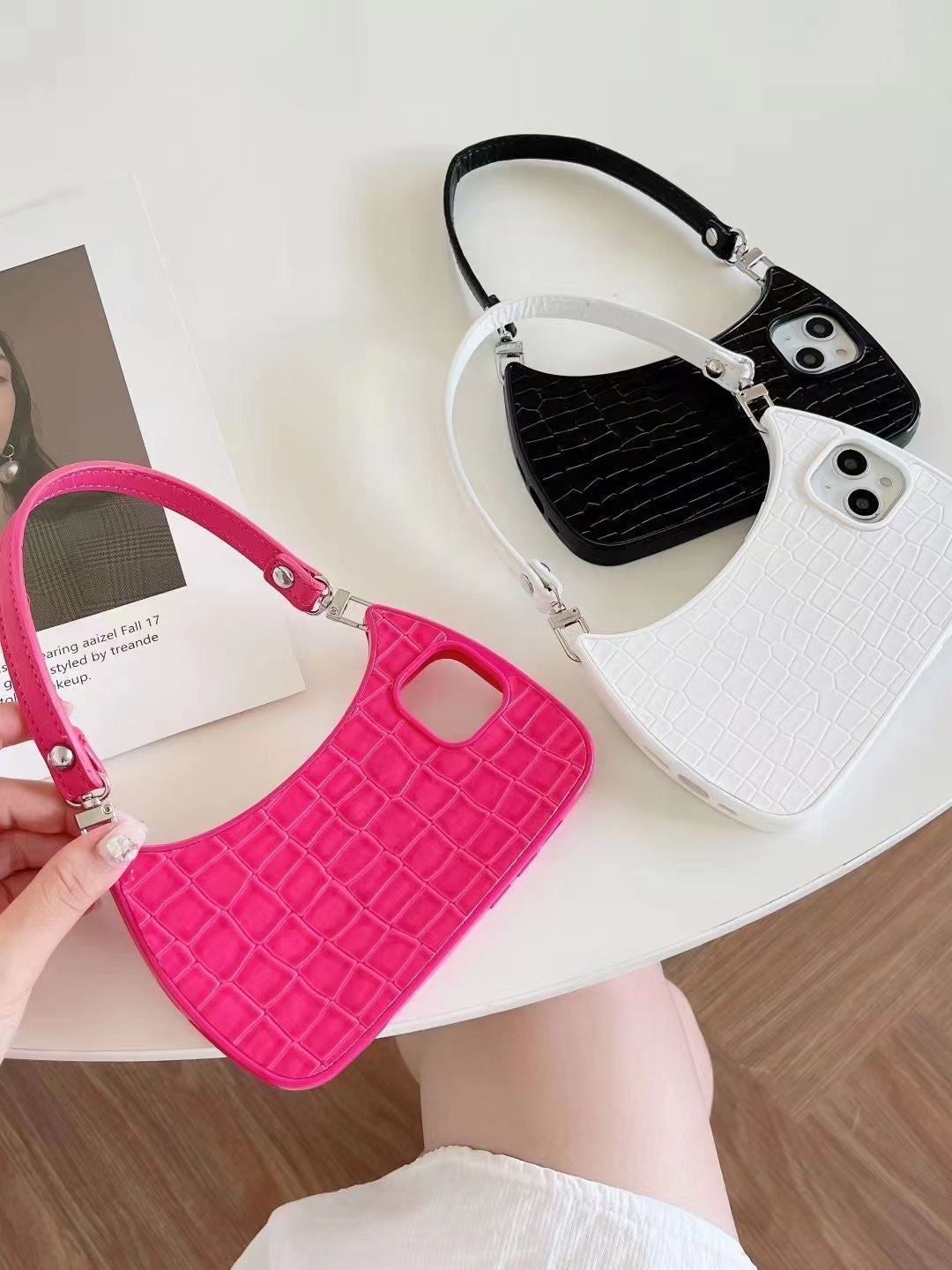 New Style Of Cute Phone Case Bag Shape Spicy Cool Girl Nice Out Fit Match