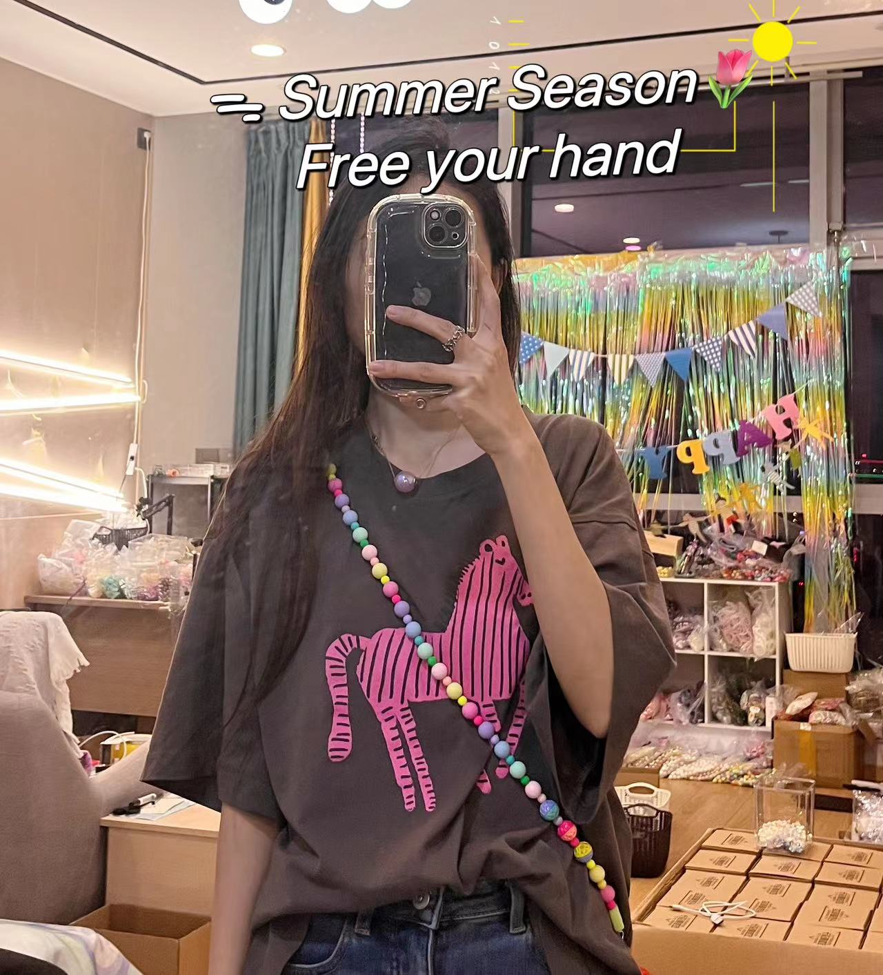 A+Hand Made New Design Brightern Colorful Rubber Touch Phone Strape/Lanyard