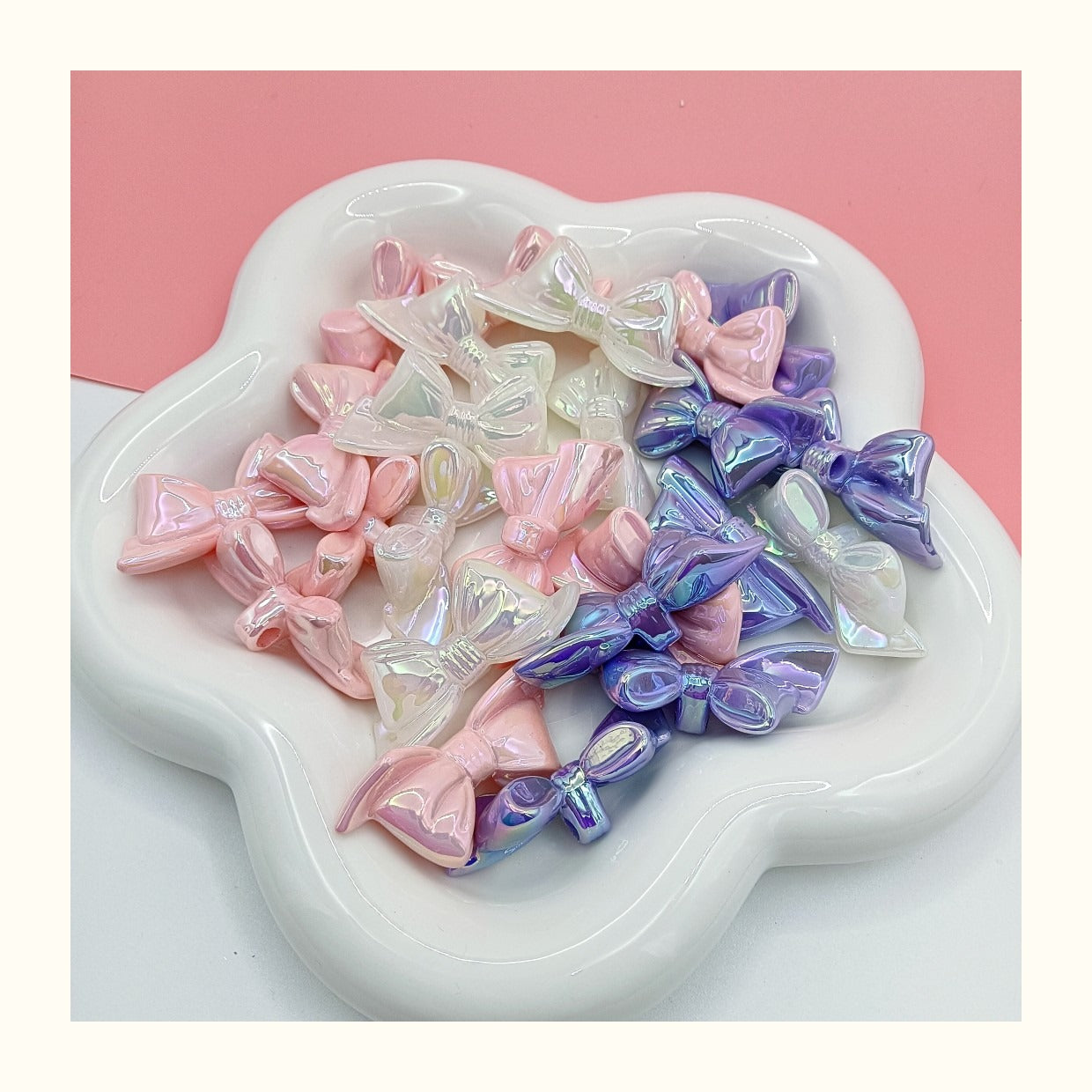 Chuncky glow coloful bowtie for 1 bag 200pcs